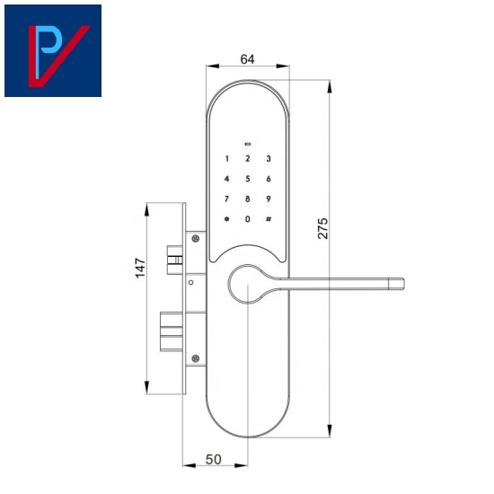 Khóa Điện Tử JD204A NEWNEO CÔNG NGHỆ ĐỨC