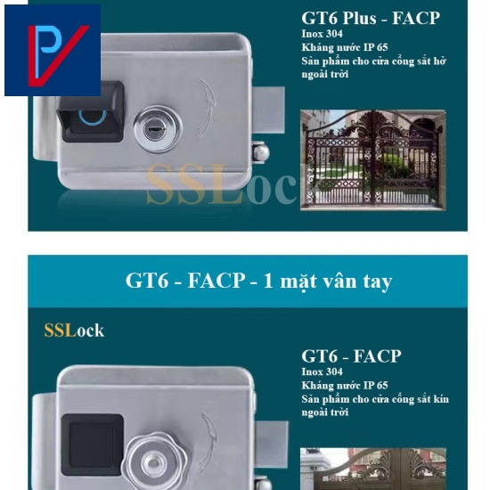 KHÓA CỬA ĐIỆN TỬ SSLOCK GT6 PLUS-FACP